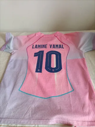 Conjunto Fútbol Infantil Nike Rosa T.10/12