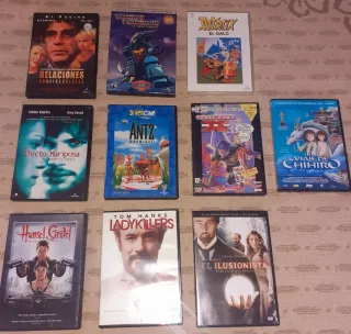 LOTE PELÍCULAS DVD VARIADAS