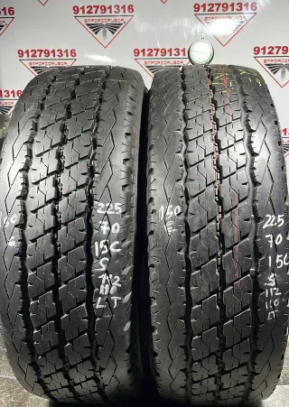 225 70 15C S BRIDGESTONE RUEDA AL 90% VIDA UTIL