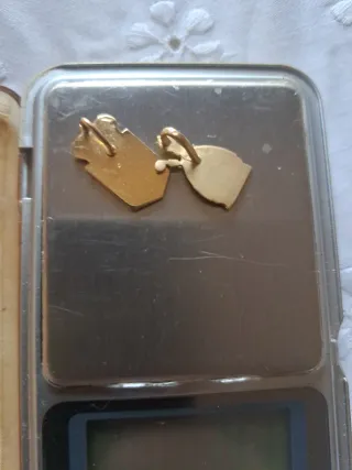 Mapa Navarra y San Fermín Oro 18k