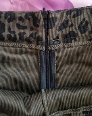 Gonna donna fantasia leopardata