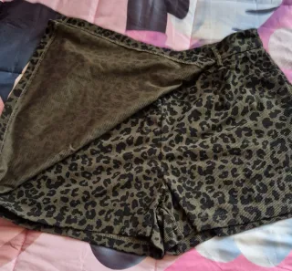 Gonna donna fantasia leopardata