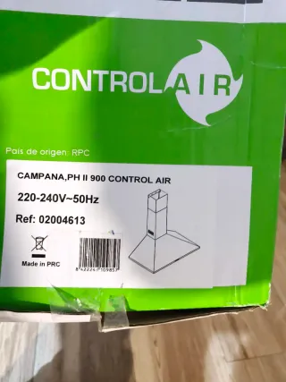 Campana Extractora Control Air PH II 900