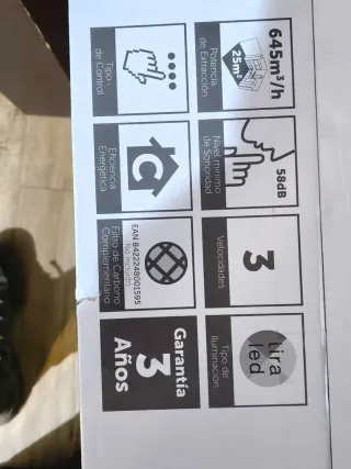 Campana Extractora Control Air PH II 900