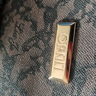 Borsa Liu Jo fantasia pizzo nera e marrone