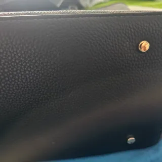 Borsa Liu Jo fantasia pizzo nera e marrone