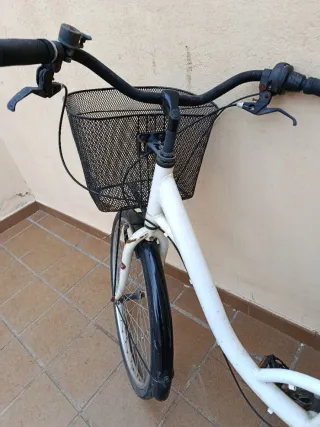 Bicicleta Paseo blanca paseo