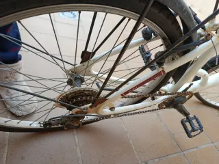 Bicicleta Paseo blanca paseo