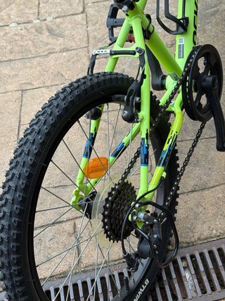 Bicicleta Rockrider verde