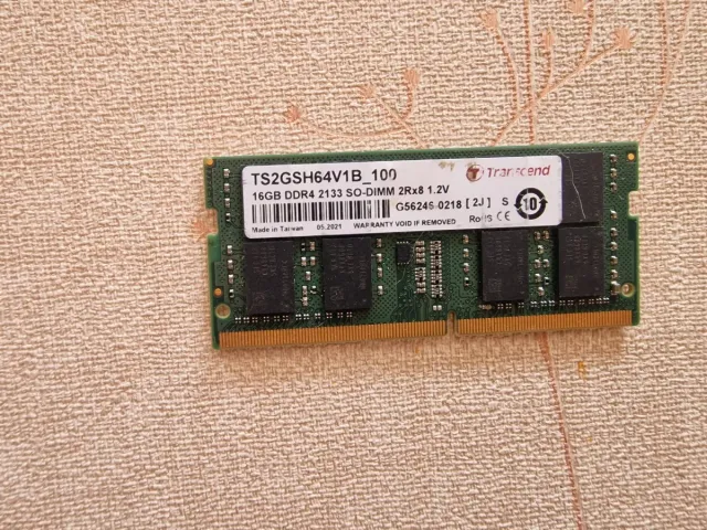 Memoria RAM Transcend 16GB DDR4 SO-DIMM