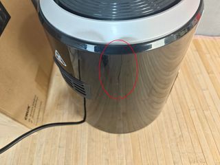 CRUX Freidora de aire digital de 3 L