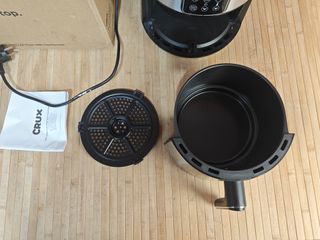 CRUX Freidora de aire digital de 3 L