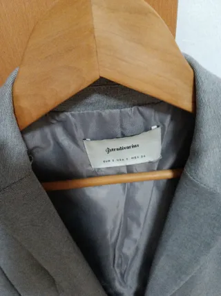 Americana Stradivarius Gris Talla M