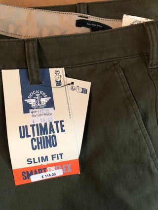 Pantalón Dockers Verde Slim Fit