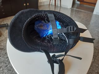 Cap da equitazione nero misura 56