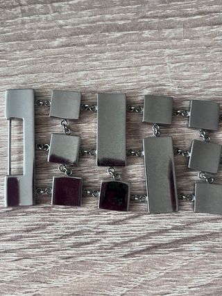 Pulsera Swatch Morada y Plateada Nueva-no se oxida