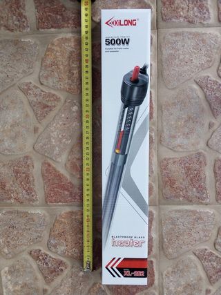 Calentador Acuario grande 500W pecera