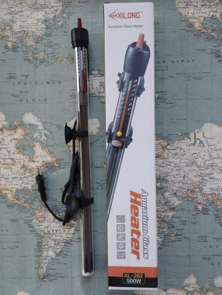 Calentador Acuario grande 500W pecera