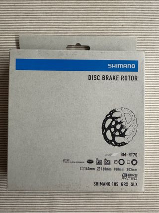 Disco Freno Shimano SM-RT70 160mm centerlock
