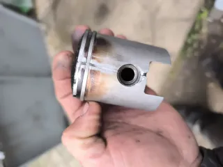 Cilindro e pistone Vespa PK 125 2 travasi