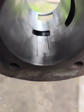 Cilindro e pistone Vespa PK 125 2 travasi