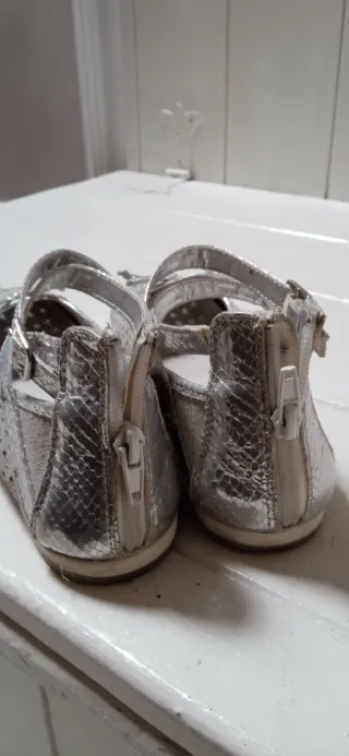 Scarpe AS SO ballerina bambina argento