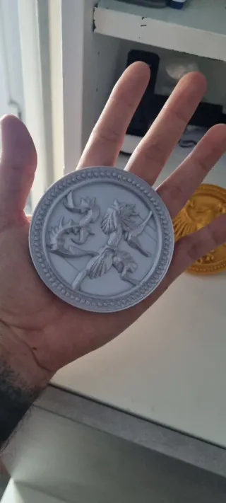 Resident Evil Medaglione del Lupo e dell'Aquila