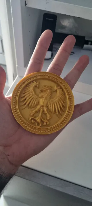 Resident Evil Medaglione del Lupo e dell'Aquila