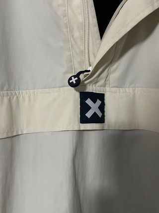 Anorak Blue Banana Beige/Blanco