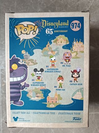 Funko Pop Cheshire Cat 974 Disneyland 65th