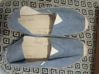 Alpargatas Álvaro Moreno Azul Talla 42