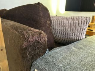 Sofá Chaise Longue Marrón