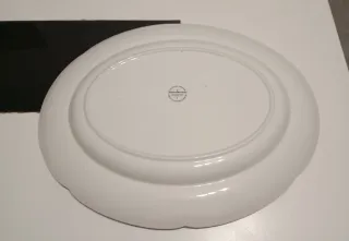 Fuente grande porcelana Johnson Brothers flores