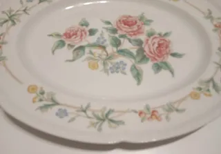 Fuente grande porcelana Johnson Brothers flores