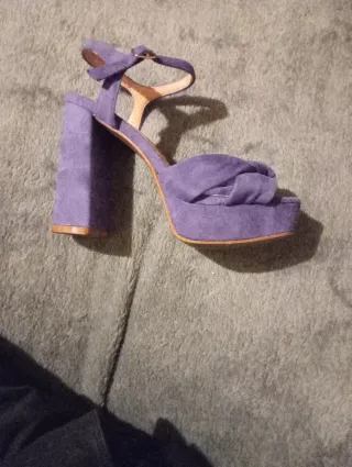 Botines Marypaz Morados Talla 37