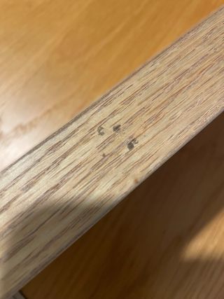 2 Estantes de madera para cuadros