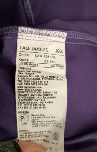 Body Camicetta vintage Benetton