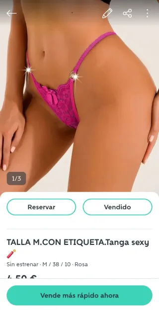 LENCERÍA.  5 ARTÍCULOS