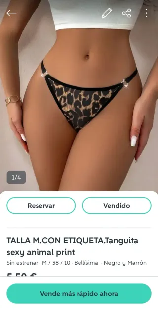 LENCERÍA.  5 ARTÍCULOS