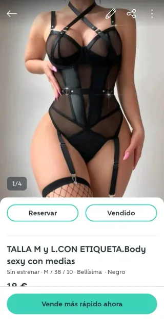 LENCERÍA.  5 ARTÍCULOS