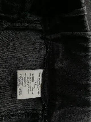 Pantalón denim gris Fornarina