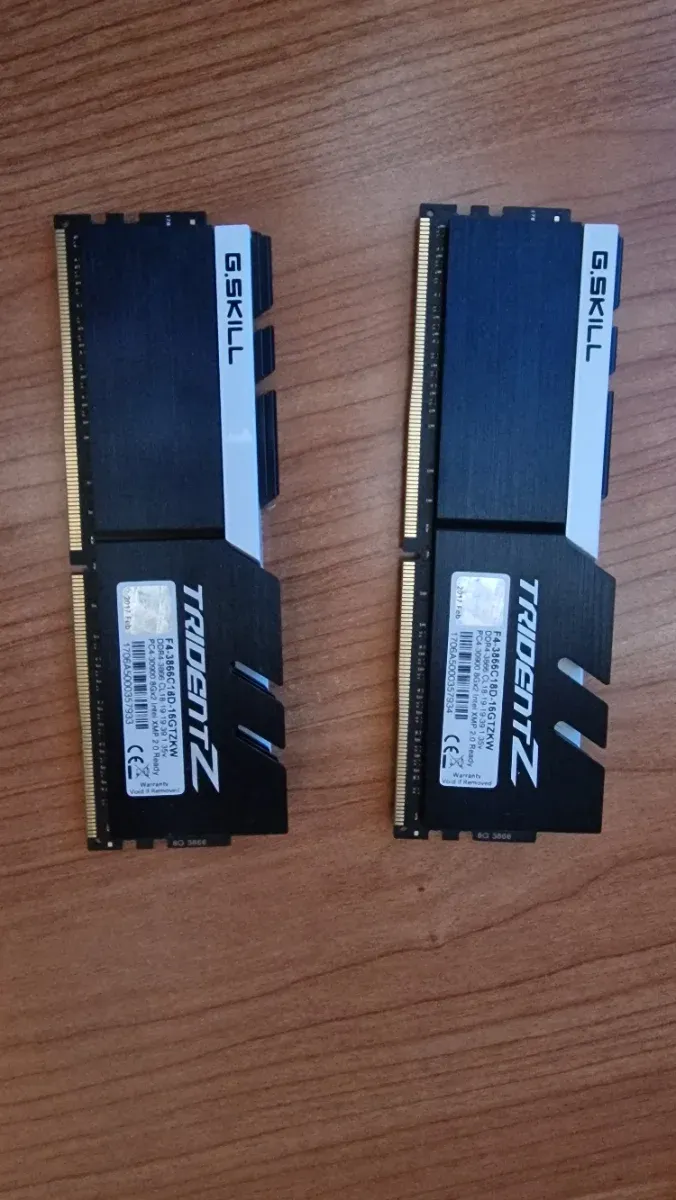 2x 8GB DDR4 G.Skill TridentZ RAM
