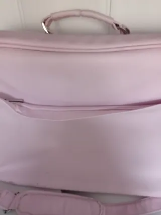 Maleta niña/bebé rosa.