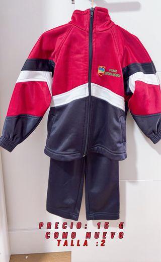 Chándal Colegio Antonio Machado Talla 2