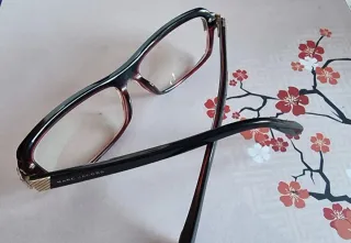 Occhiali Marc Jacobs vintage neri e oro