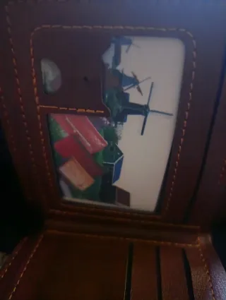 Cartera caballero  marrón