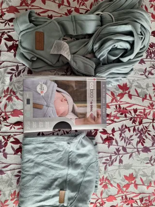 Portabebés Caboo + Canguro porteo