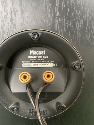 Amplificador Philips y Altavoces Magnat