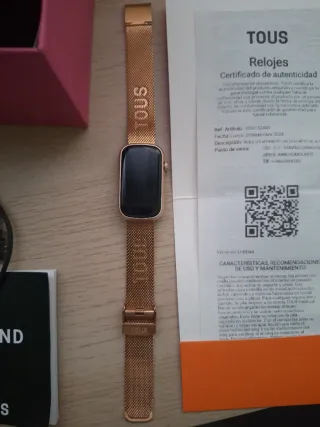 Reloj Tous Smartwatch Dorado y Rosa