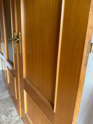 Puerta interior de madera